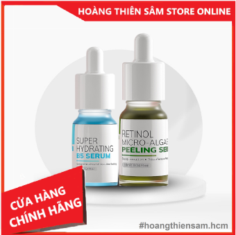 Peel Da Vi Tảo Retinol LE'PEAU - Giúp trẻ hoá da, mờ thâm, đều màu da