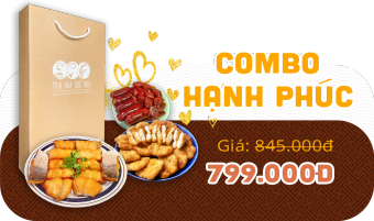 Combo Quà Tết | Combo Hạnh Phúc (Cá dứa+Chả mực+Lạp xưởng) | Tinh Hoa Quê Nhà