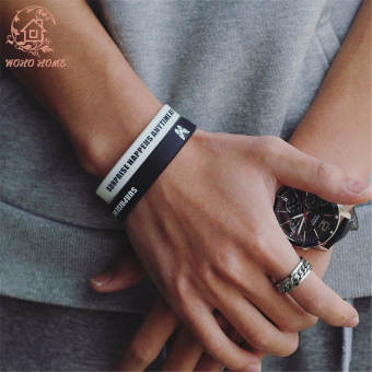 2 Chiếc Vòng Tay Cao Su Thể Thao Vòng Tay Bóng Rổ Dây Đeo Cổ Tay Silicon Đa Năng Cho Cặp Đôi Nam Và Nữ Hình Bướm