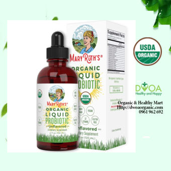 Dung dịch bổ sung lợi khuẩn hữ cơ Mary Ruth's Liquid probiotic
