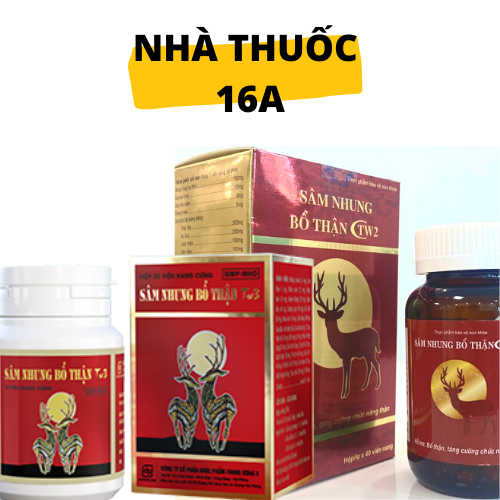 Sâm nhung bổ thận tw2 - hỗ trợ tăng cường khả năng sinh lý, tráng dương bổ thận