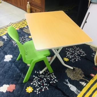 Bàn học sinh gấp gọn chân cao 50cm sơn tĩnh điện chắc chắn kích thước 50x70