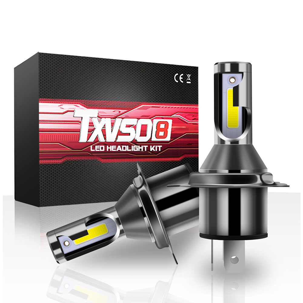 2 Chiếc Surper Đèn Đi-ốt Sáng Mới Nhất Bóng Đèn Pha LED H4 Cho Ô Tô Hi/LO Đèn Ô Tô Led COB 6000K 110W 30000LM Thông Dụng Cho Xe Máy