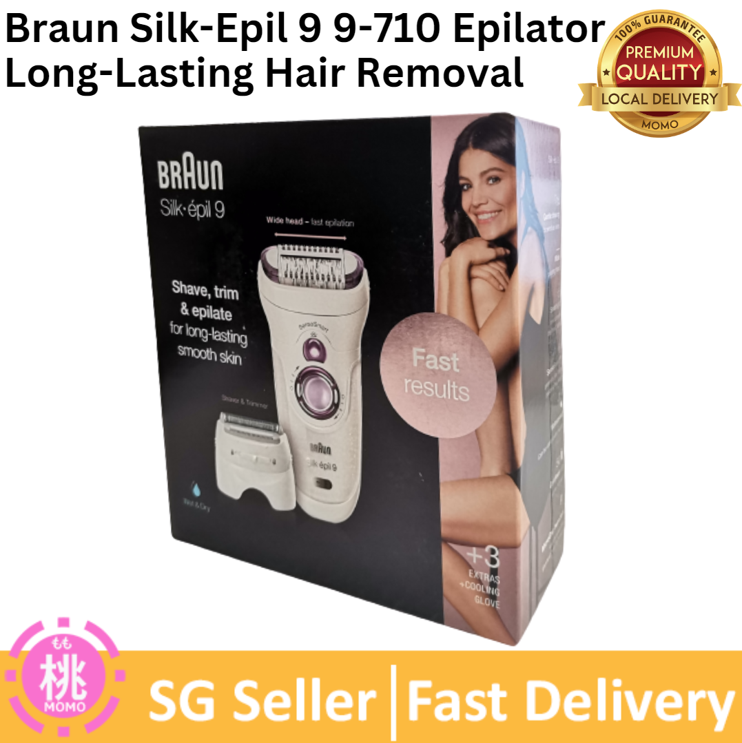 Braun Silk-Epil 9-710 Epilatore SensoSmart, silkepil braun offerta 