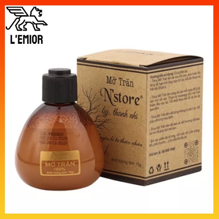 Lemior - mỡ trăn triệt lông nstore, mỡ trăn nguyên chất, dùng để triệt lông, kết hợp với kem tẩy lông vĩnh viễn