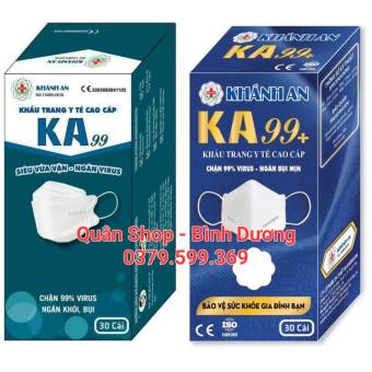 Combo 10 hộp Khẩu trang y tế cao cấp Khánh An Ka99 Ka99+ (hộp 30 cái)