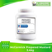 McCormick Prepared Mustard 3.4kg