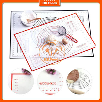 Tấm nướng nhào bột silicon sợi thủy tinh 60 x 40cm