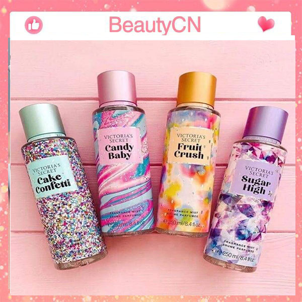 Xịt thơm body 250ml Victoria's secret bảng mùi Baby Sweet + Các mùi HOT