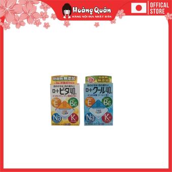 Nhỏ mắt Rohto 12m the mát bạc hà Nhật bản - Hoàng Quân hàng nội địa Nhật