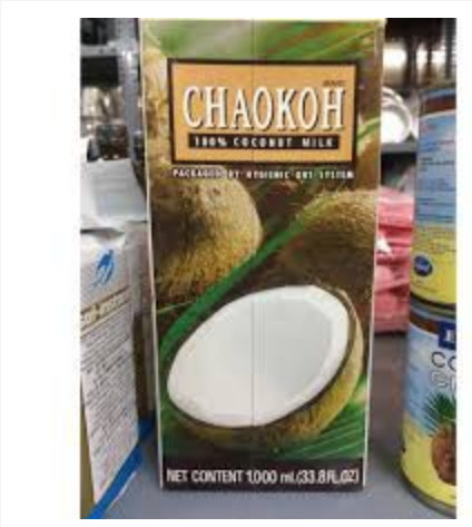 Nước cốt dừa thái lan chaokoh hộp 1l