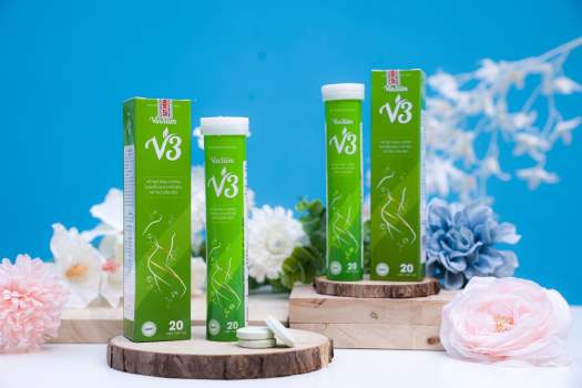Viên sủi giảm cân Vinslim V3 |PK Trung Cương|