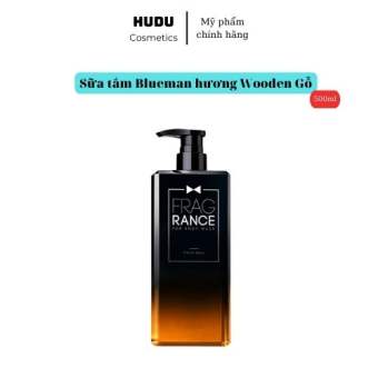 Sữa Tắm Cho Nam BLUEMAN Mùi Wooden Hương Nước Hoa Quyến Rũ 500ml