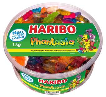 KẸO DẺO HARIBO PHANTASIA 1KG - ĐỨC