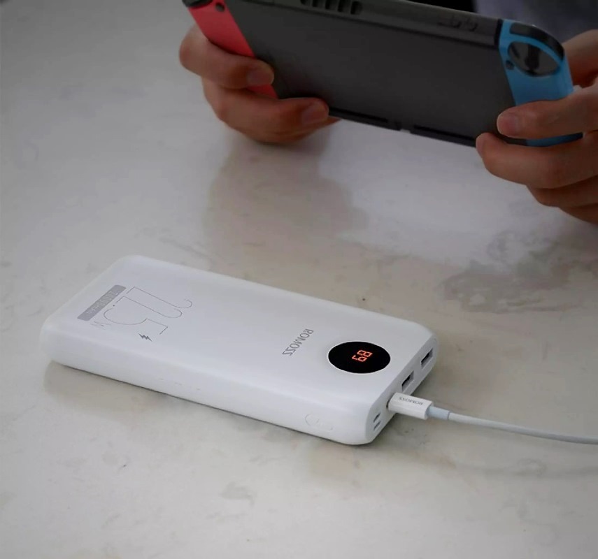 Pin sạc dự phòng romoss pho20 20000mah typec pd 18w usb 22.5w
