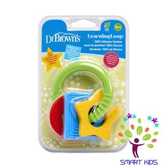 Ngậm nướu Dr Brown's 100% Silicone cao cấp Learning Loop