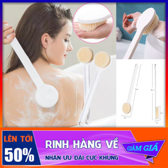 Cọ Lưng Lông Mềm Muji Nhật Bản Làm Sạch Tế Bào Chết  Đa Năng