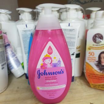 Sữa tắm và dầu gội cho bé johnson baby 500ml