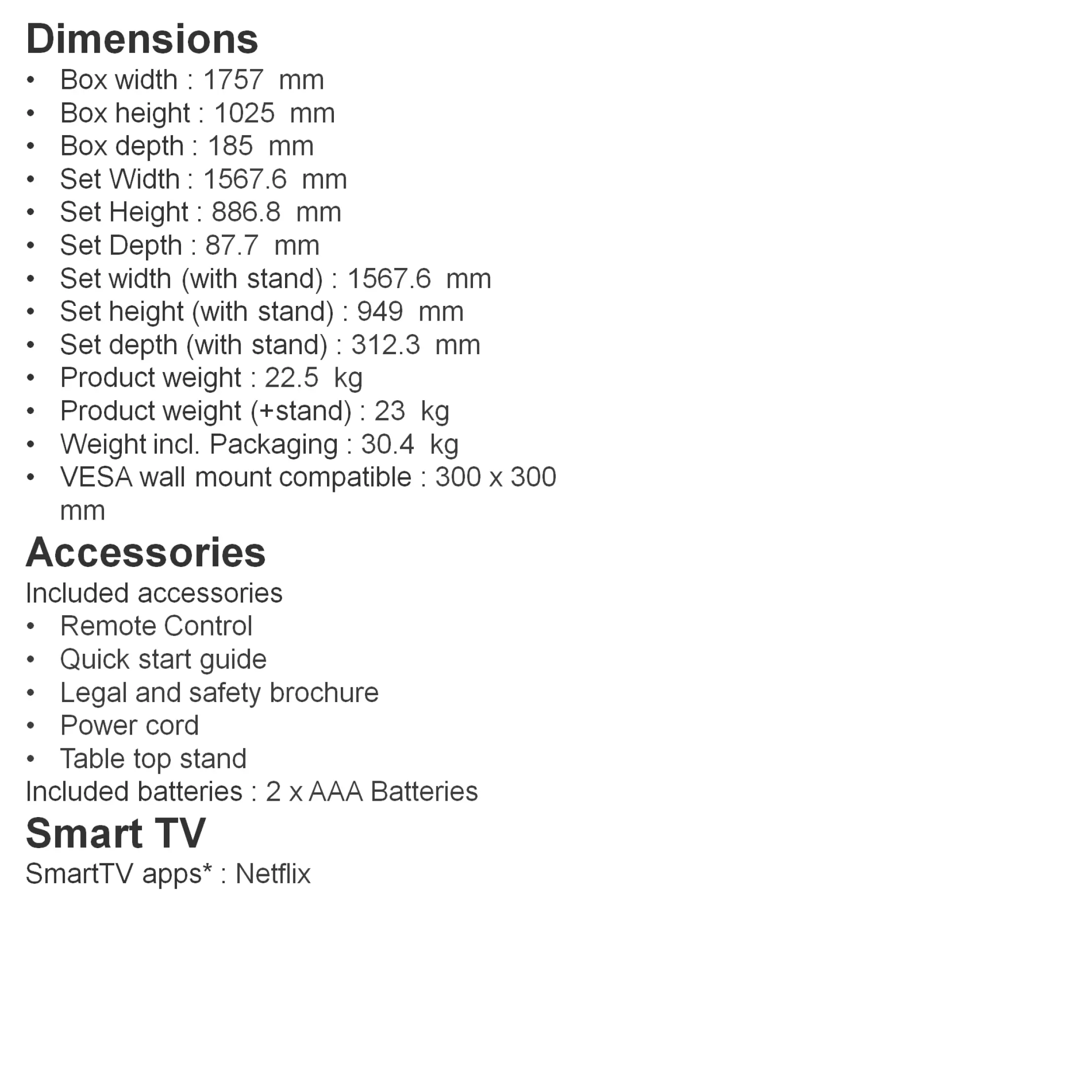 TV LED ANDROID PHILIPS 70PUT8215 70" 4K UHD CON MONTAGGIO A PARETE GRATUITO (70PUT8215/98)