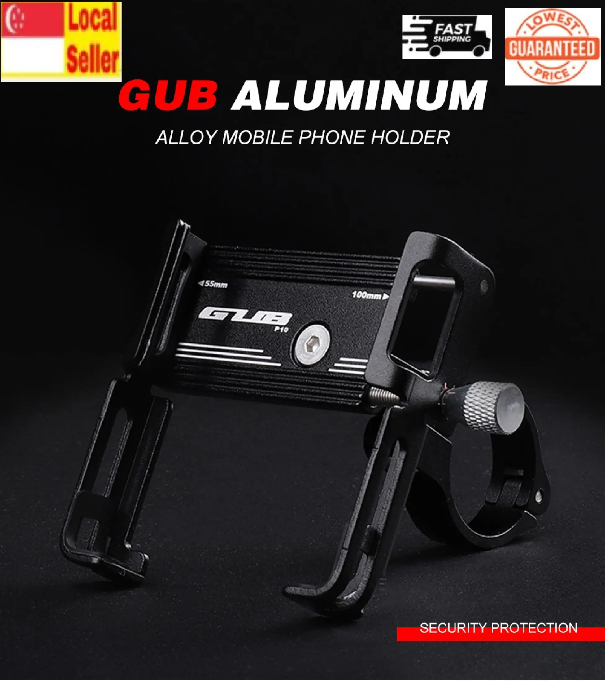 gub p10 phone holder