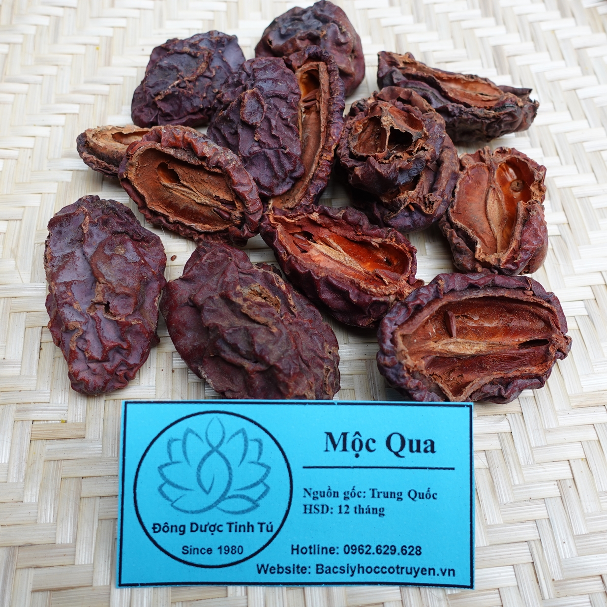 Mộc qua 100g, dược liệu loại 1, khô, sạch