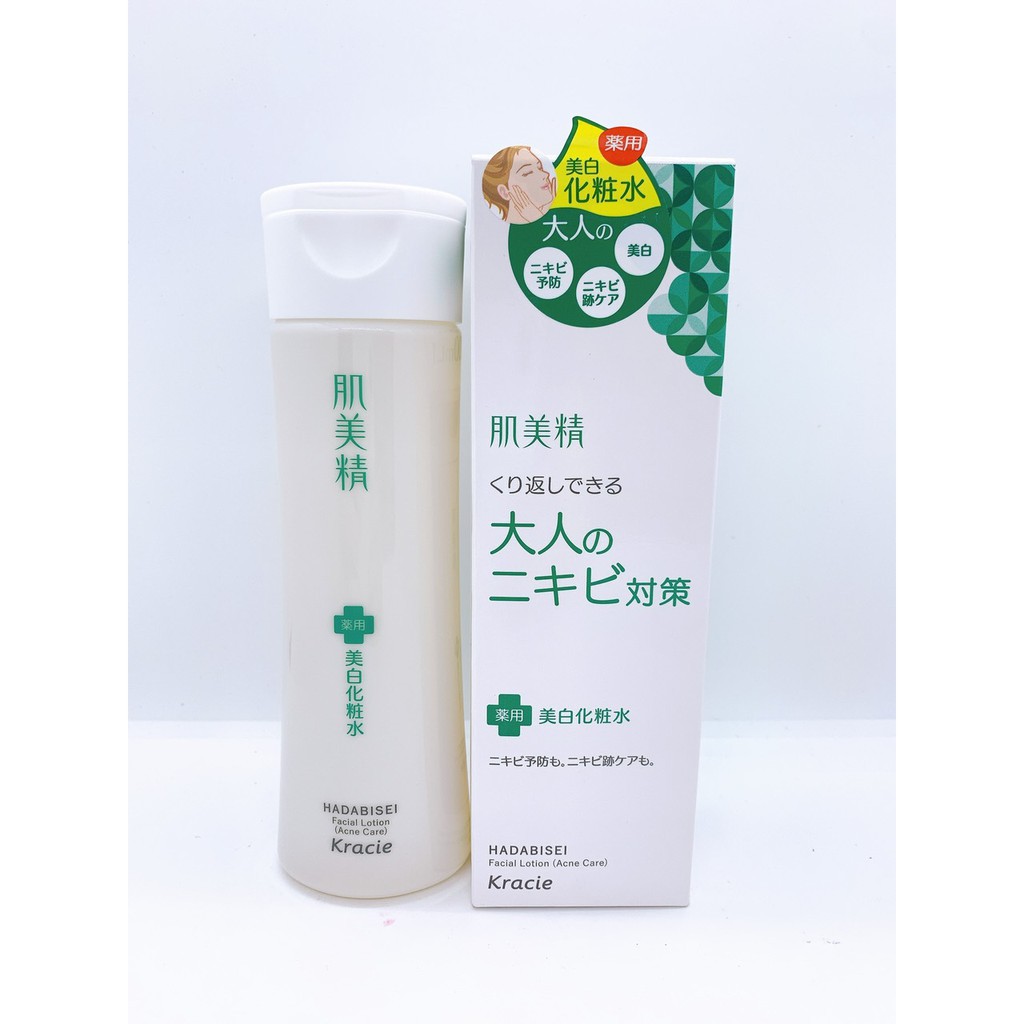 Nước hoa hồng dưỡng trắng và mụn kracie nhật 200ml - hàng nhật, cam kết hàng đúng mô tả, chất lượng đảm bảo an toàn đến sức khỏe người sử dụng