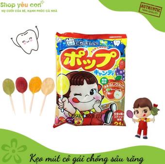 KẸO MÚT TRÁI CÂY CÔ GÁI FUJIYA CHỐNG SÂU RĂNG - NỘI ĐỊA NHẬT