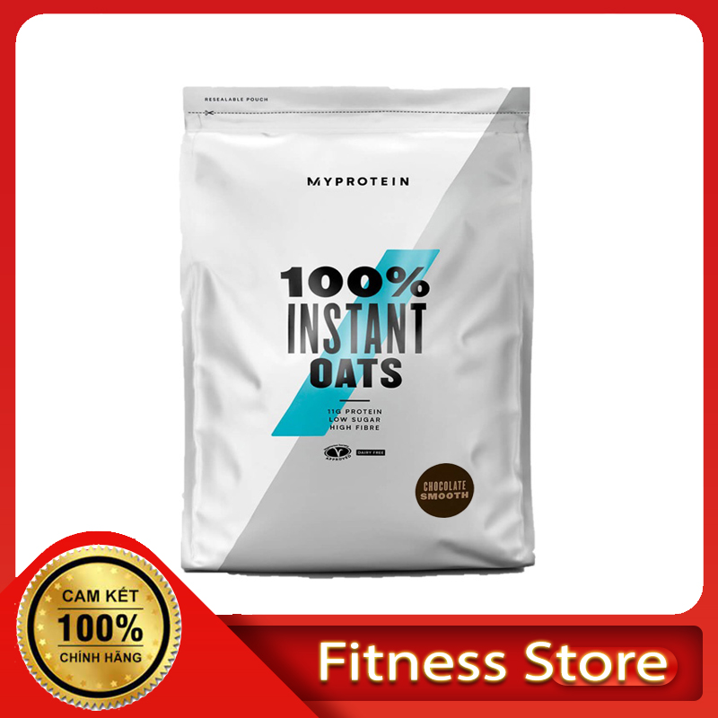 Bột Yến Mạch MyProtein 2,5kg Uống Liền Instant Oats Hỗ trợ tăng cơ giảm mỡ, ăn kiêng, Gym, Keto, Eat Clean Giảm cân tăng cơ