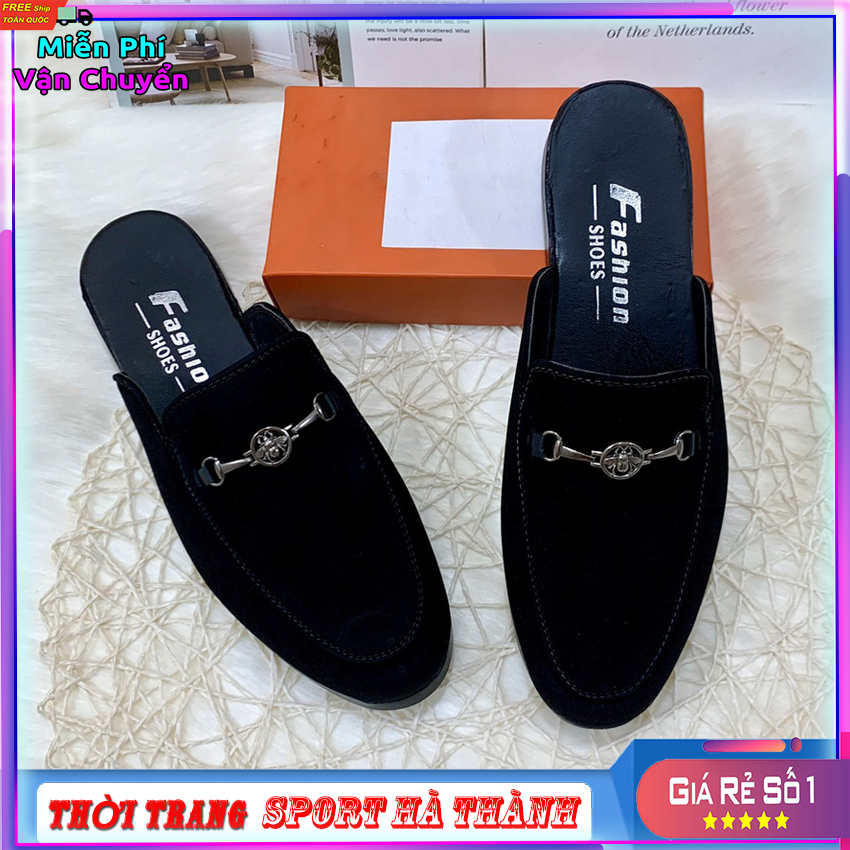 Giày sục nỉ nam cao cấp phối xích ong ngang phong cách hiện đại Hottrend 2022 giày sục nỉ thể thao nam mẫu phiên bản mới đa cá tính Lịch Lãm dễ phối mặc đồ đi làm, đi chơi, đi dạo phố hợp Thời Trang Nam SPORT HÀ THÀNH