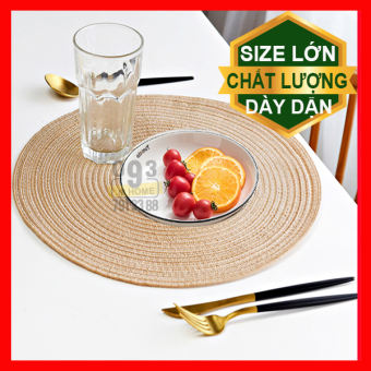 Combo 4 Tấm Lót Bàn Ăn Tròn Size To