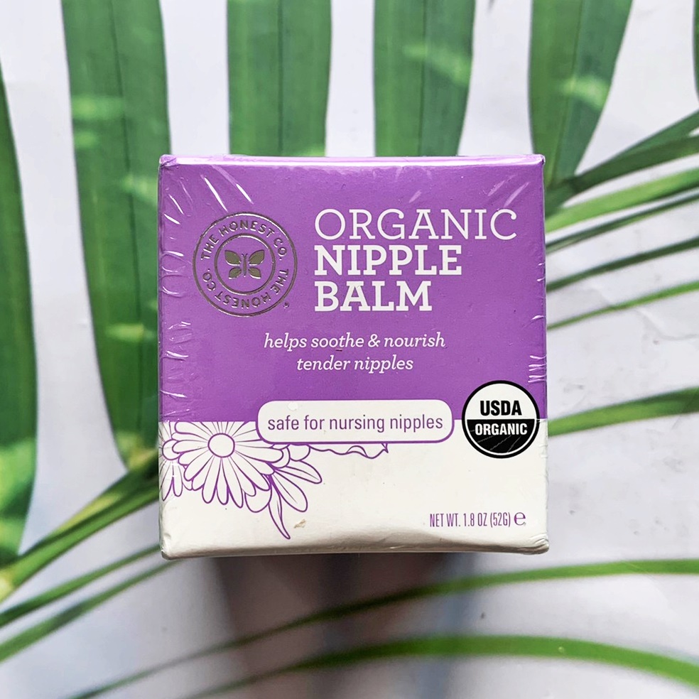 (The Honest®) Organic Nipple Balm 52g บาล์มออร์แกนิคทาหัวนม ลดการเจ็บ คัด ตึงเต้านม นมแตกลาย ราคา 1,459 บาท*ส่งฟรี