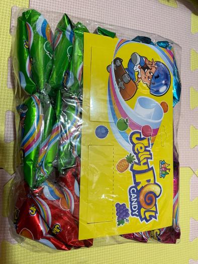 KẸO CUỘN TRÁI CÂY JELLY ROLL CANDY ( Bịch 30 gói)