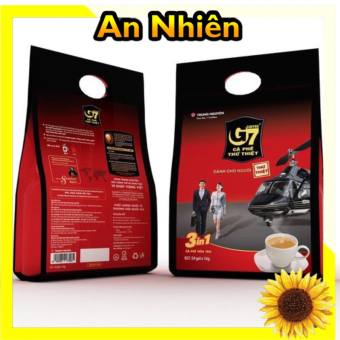 Combo 2 bịch cafe sữa G7 3in1 bịch 50 gói Trung Nguyên Legend