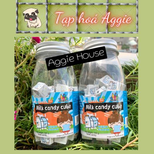 Kẹo sữa chua khô Milk Candy Cube 140g