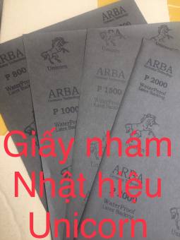 Giấy giáp nước, giáp Nhật các độ nhám, giấy nhám mịn, giấy nhám, giấy ráp