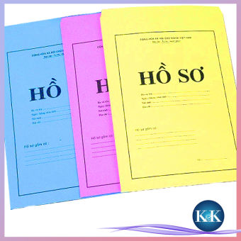 K&K ✾ BÌA HỒ SƠ MÀU, GIÚP BẠN LƯU TRỮ GIẤY TỜ HIỆU QUẢ