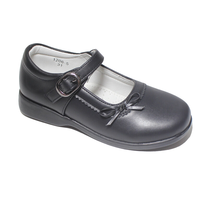 Girls size 2 hot sale black shoes