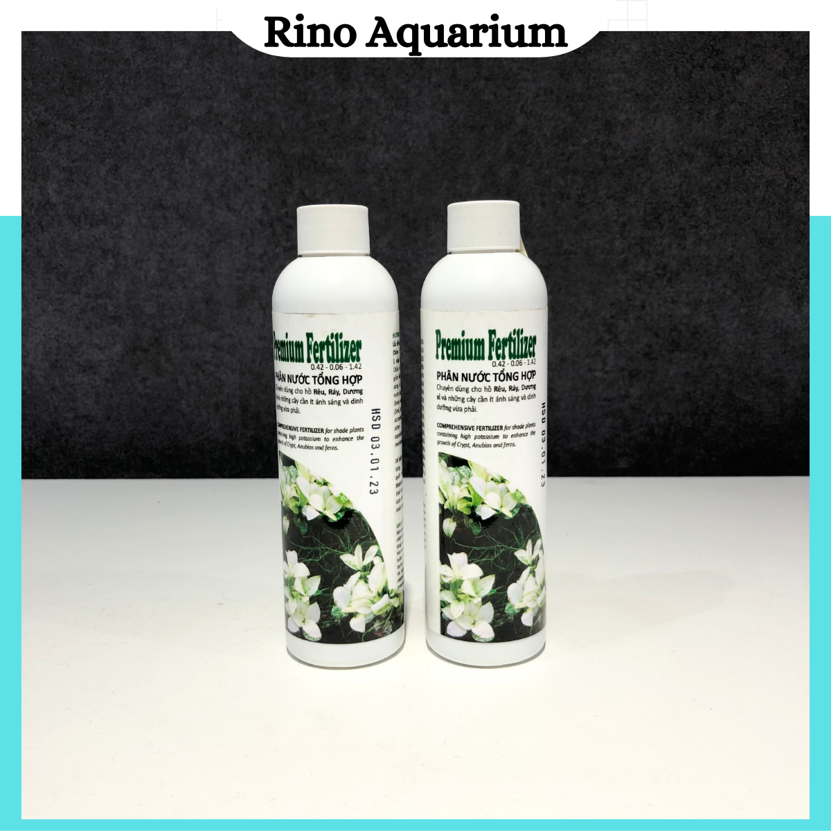 Phân nước tổng hợp premium fertilizer bổ sung dinh dưỡng tổng hợp cho rêu, ráy, dương xỉ, bucep hồ cá thủy sinh