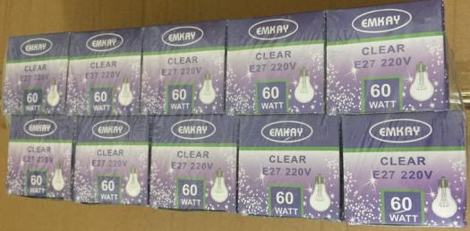 Compo 10 bóng đèn sợi đốt (dây tóc) chống rung E27 220V 60W