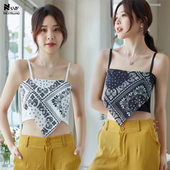 Áo Yếm Nữ 2 Dây Họa Tiết Thổ Cẩm - New Thoi Trang