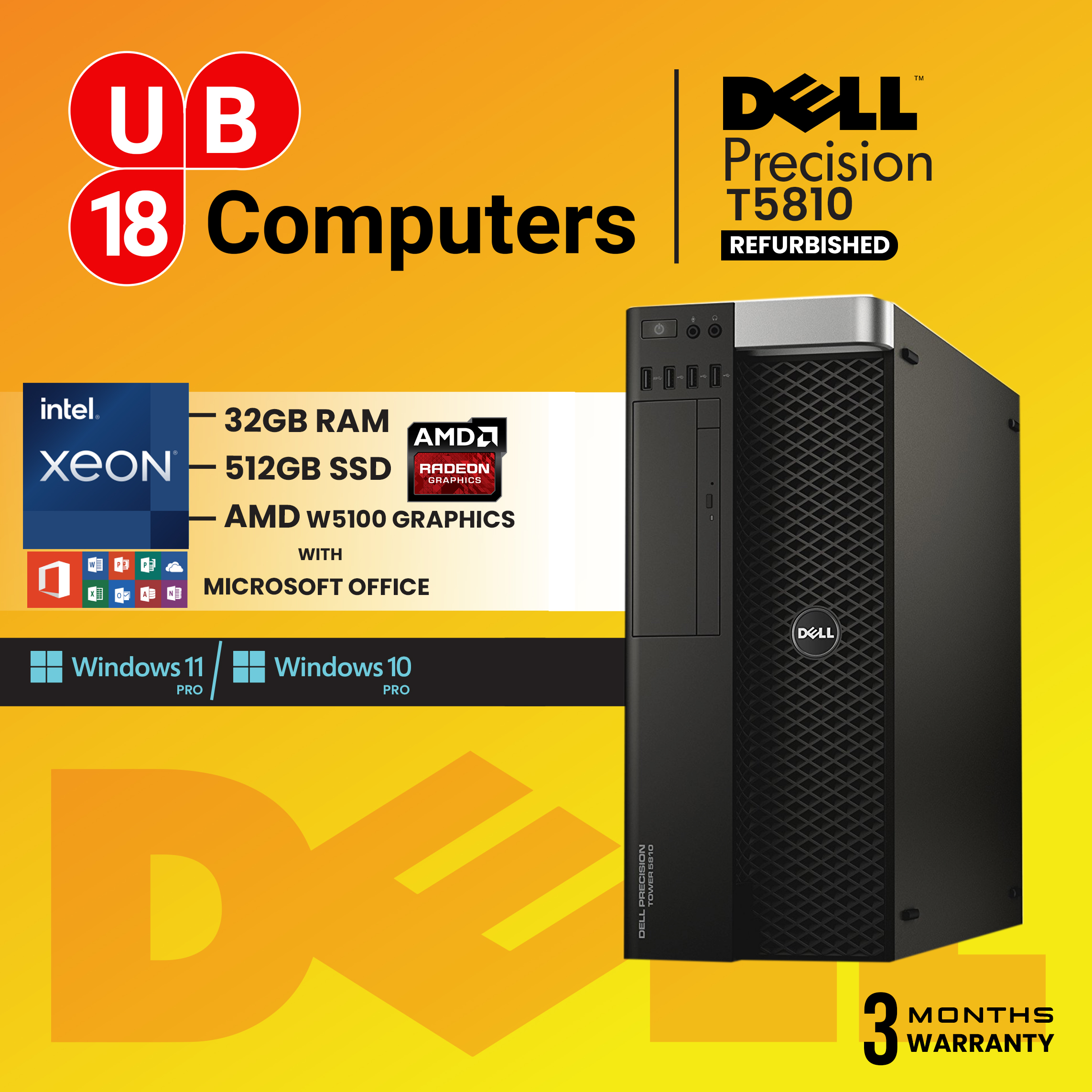 DELL OptiPlex 3060 Micro Desktop ,8th Gen, Core i7/i5 ,Windows 11