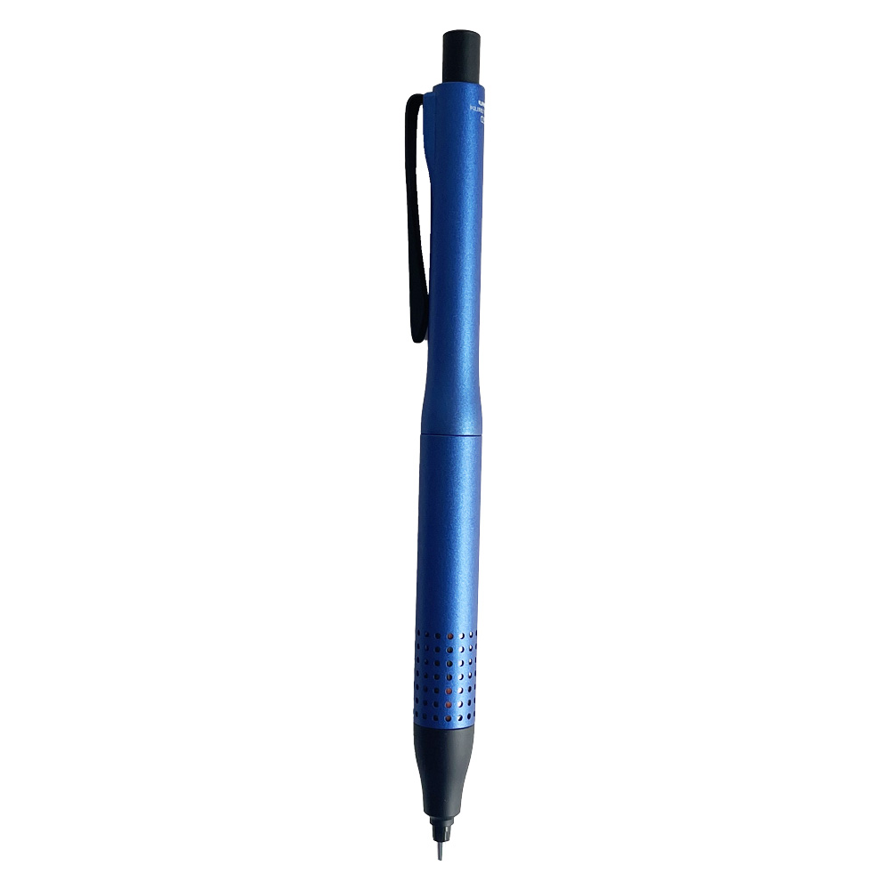 UNI Kuru Toga Advance Upgrade Model Mechanical Pencil 0.5 mm Double Speed KURUTOGA Engine Drafting Pencil Made In Japan shipped directly from Japan Punching Metal Grip M5-1030