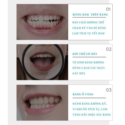 Bọt Kem Đánh Răng & Súc Miệng Baimiss Thơm Miệng Chống Ố Răng Toàn Diện 60ml