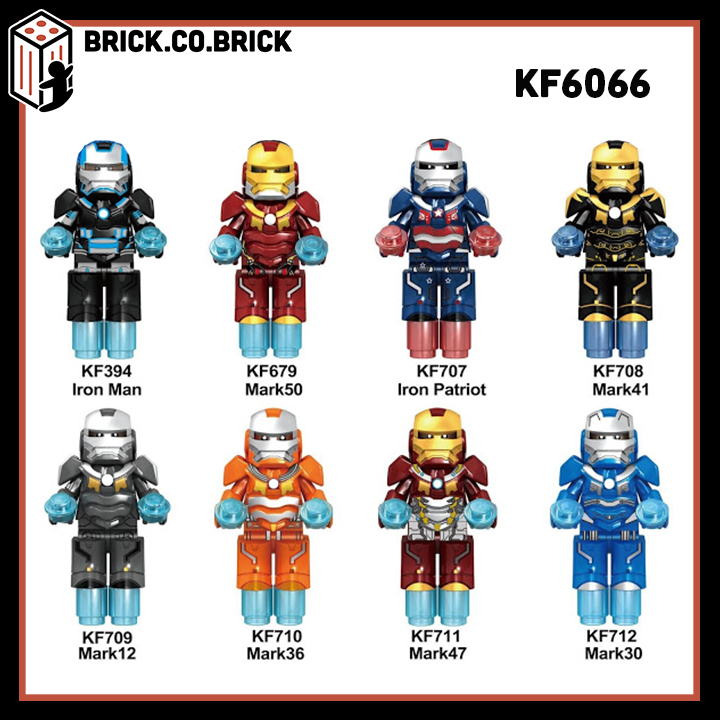 Đồ Chơi Lắp Ráp Minifigures Và Mô Hình Sáng Tạo Super Heroes Siêu Anh Hùng Marvels/ Dc Comic KF6066