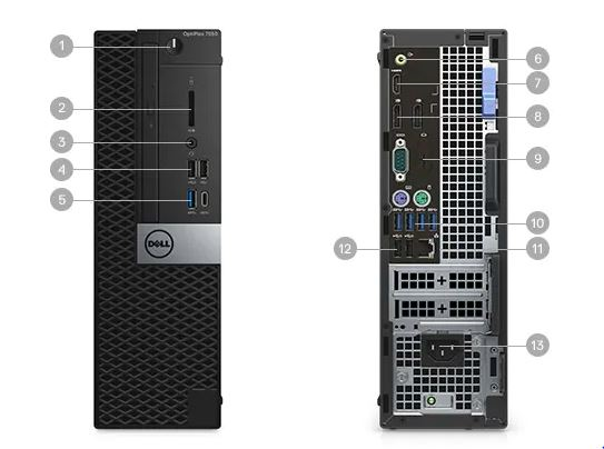Dell OptiPlex 7040 Small Form Factor Desktop Computer, Intel Core