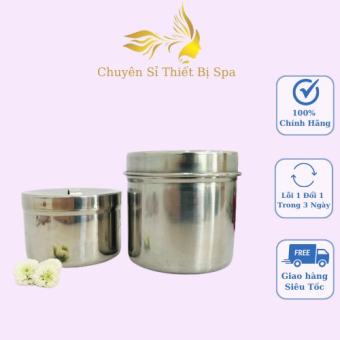 Hũ Inox Đựng bông | hũ đựng bông y tế - APM STORE