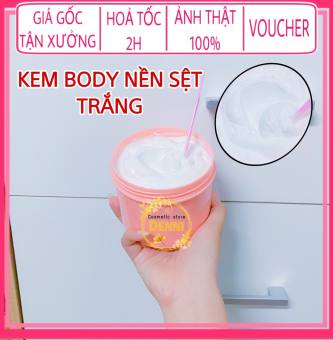 Lẻ hộp 500g kem body nền trắng sệt