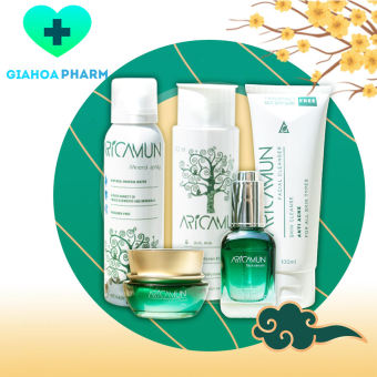 Bộ sản phẩm chăm sóc da Aricamun (5 món)