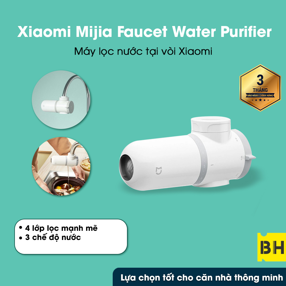Hoàn Tiền 12% Máy lọc nước trực tiếp từ vòi Xiaomi Mijia water purifier