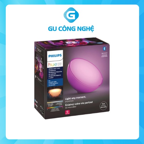 Đèn bàn thông minh Philips Hue Go, 16 triệu màu